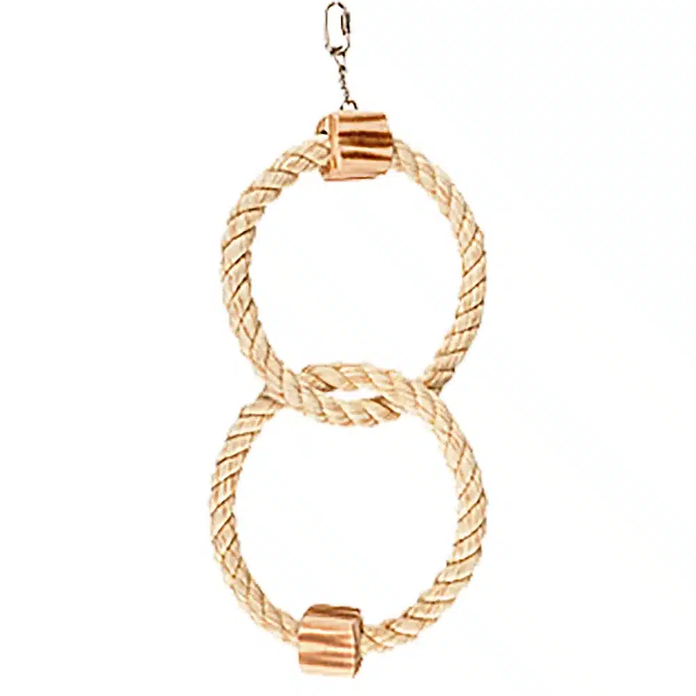 Flamingo reb med ringe 18cm