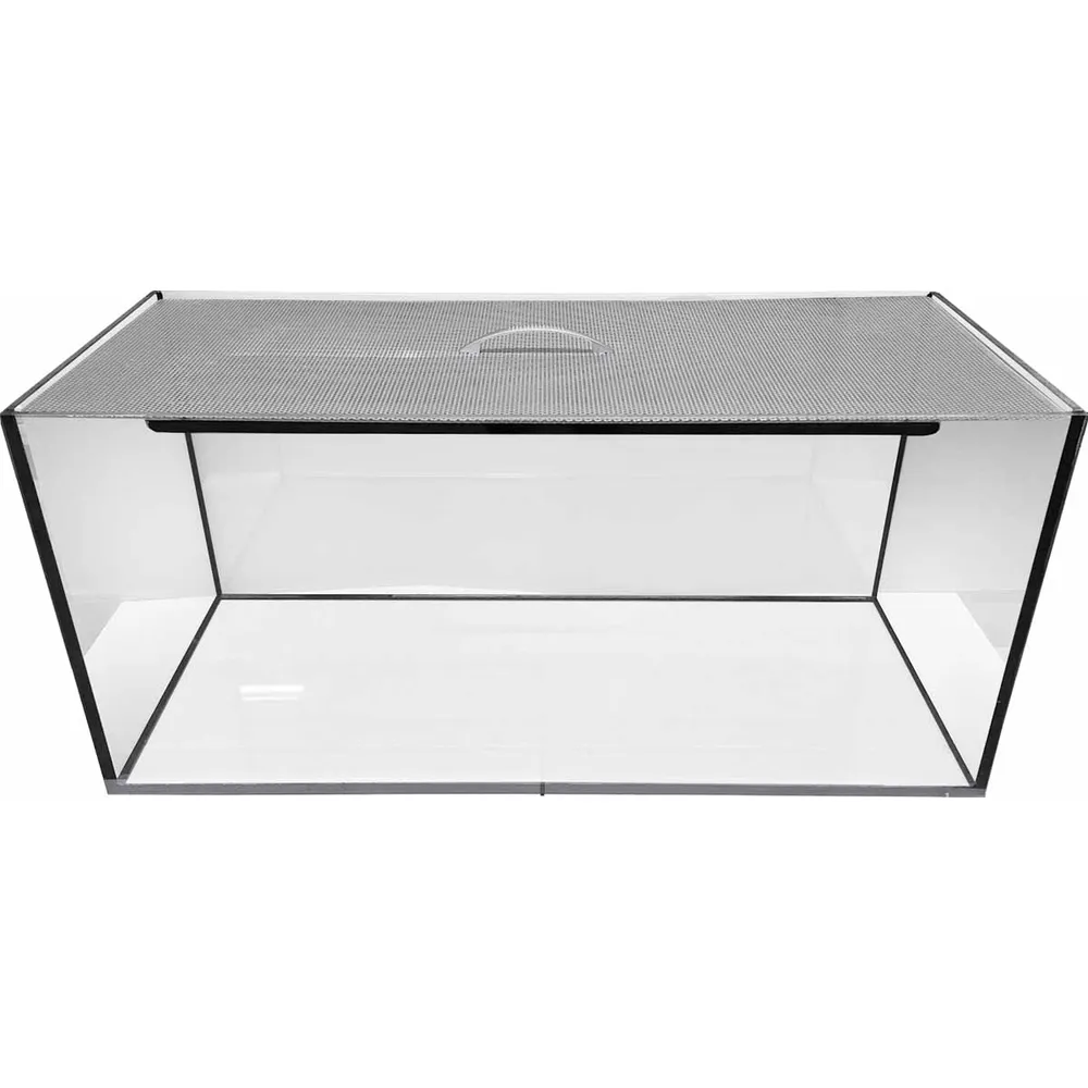 Gnaverakvarie med låg 95x40x44cm