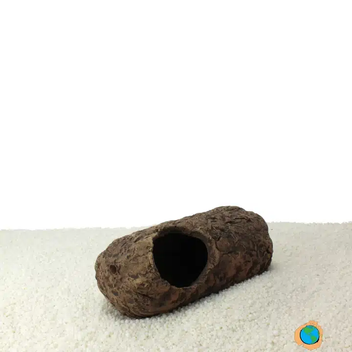 Mallehule. Sideindgang. M.  15 x 6 x 6cm