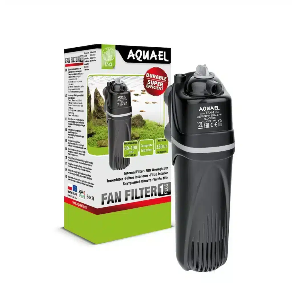 Aquael FILTER FAN 1 PLUS 320 l/h 4,7 watt.