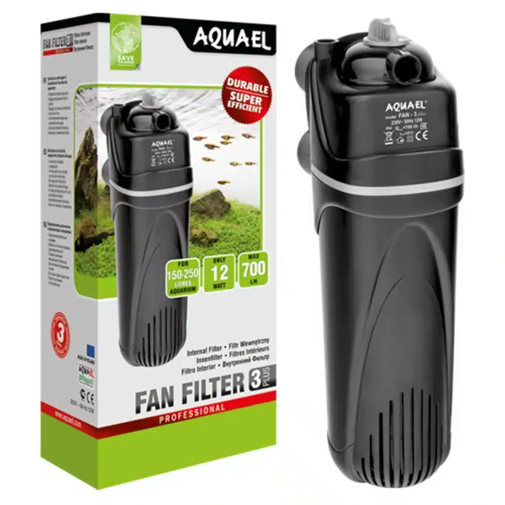 Aquael FILTER FAN 3 PLUS 700 l/h 12 watt.