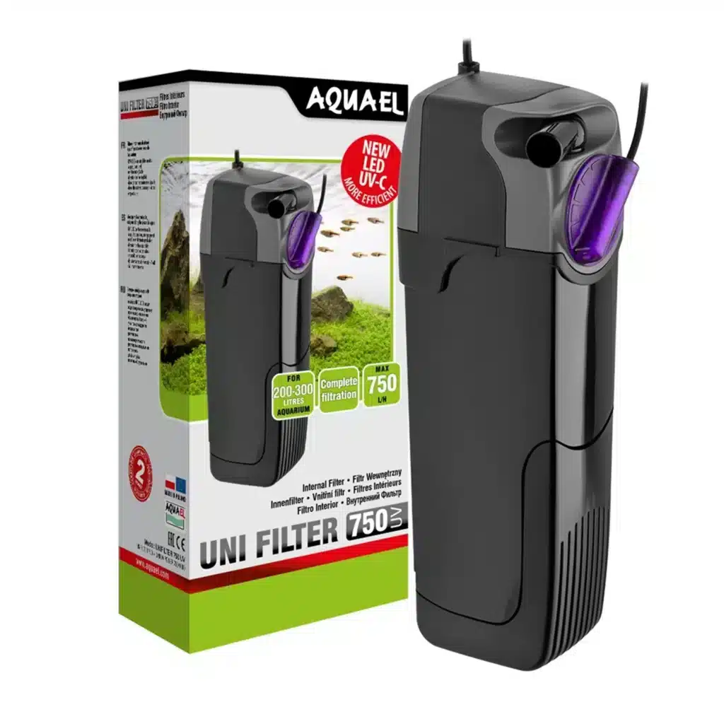 Aquael UNIFILTER 750 UV POWER 750 l/h 8 watt.
