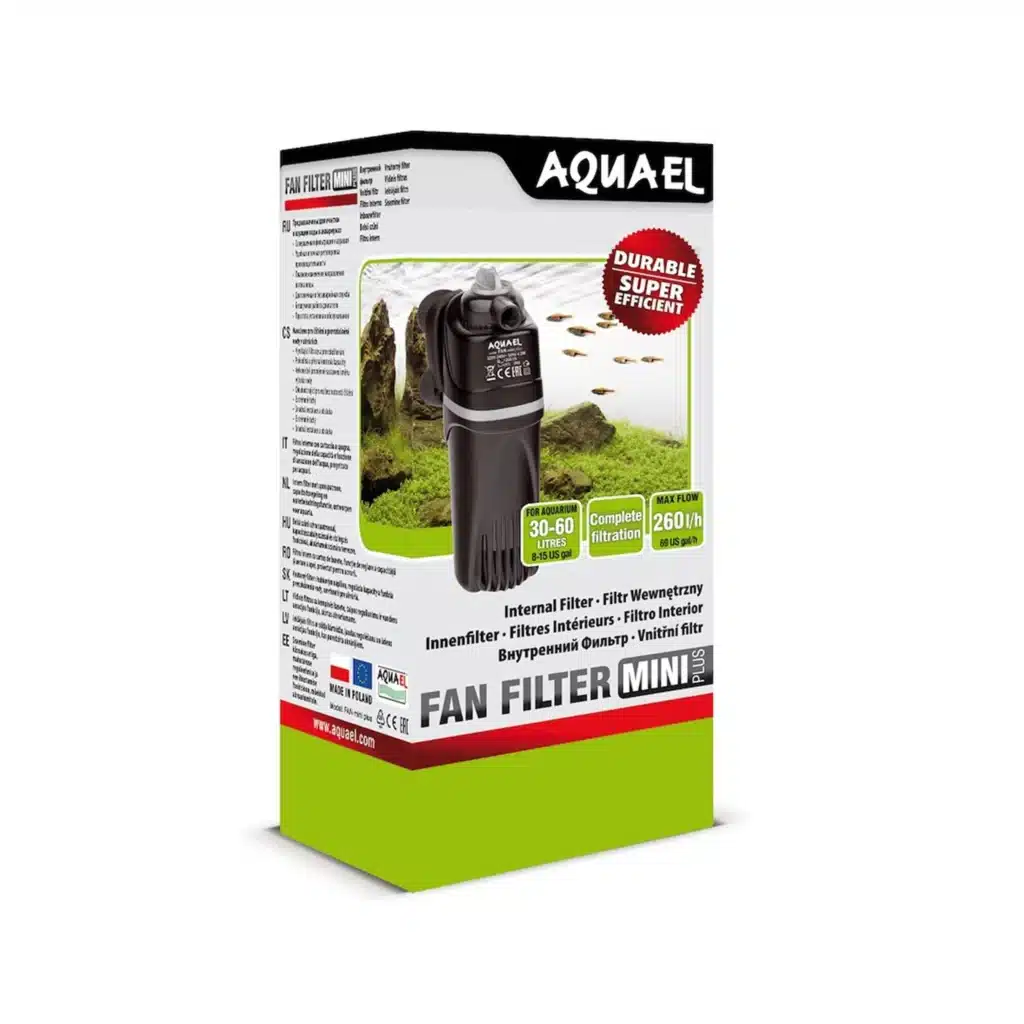 Aquael FILTER FAN-MINI PLUS 260 l/h 4,2 watt.