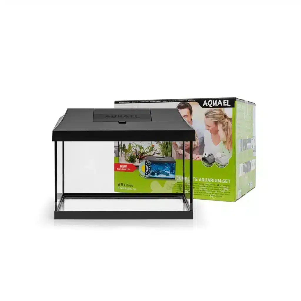 AQUAEL Akvariesæt 25 Ltr. LEDDY PLUS 40 Sort D&N 2.0
